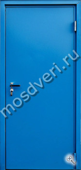 Дверь для дачи порошок синий - купить от производителя Мосдвери Дверь для дачи порошок синий