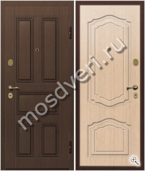 Утепленная дверь с терморазрывом МДФ в квартиру - купить от производителя Мосдвери Утепленная дверь с терморазрывом МДФ в квартиру