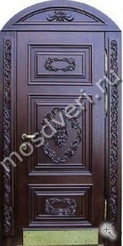 Арочная дверь с массивом дуба ВДА-90 - купить от производителя Мосдвери Арочная дверь с массивом дуба ВДА-90